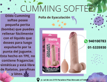 Dildo Cumming Softee Soft Eyaculación